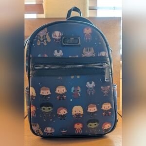 Loungefly Avengers Blue Backpack